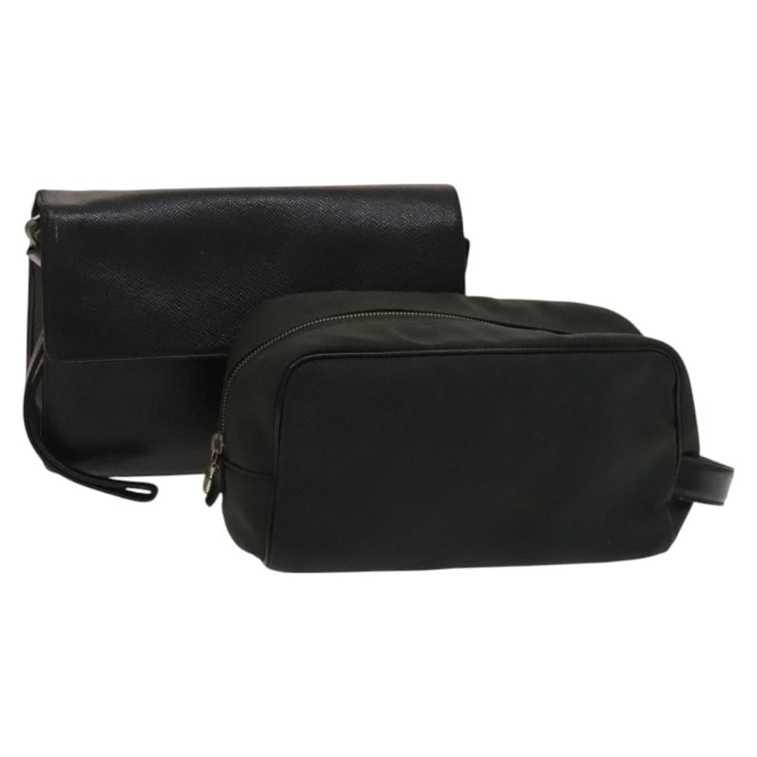 Louis Vuitton Taiga Clutch Bag Set Epicea Ardoise Authentic (1 of 15)