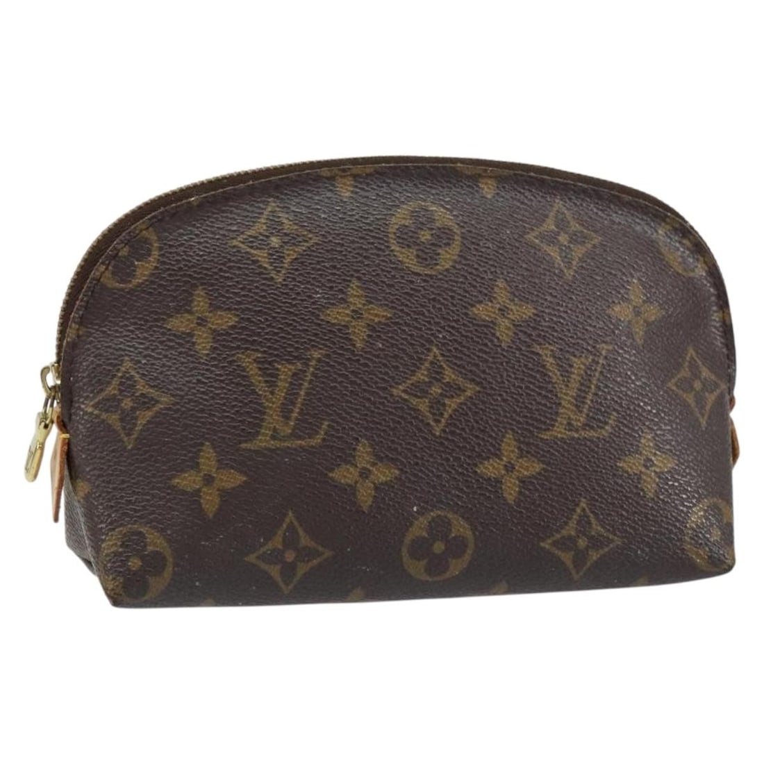 LOUIS VUITTON Monogram Pochette Cosmetic Pouch M43998 Authentic Spain: LOUIS VUITTON Monogram Pochette Cosmetic Pouch M43998 Authentic Spain This authentic Louis Vuitton Monogram Pochette Cosmetic PM Pouch is a stylish accessory that combines luxury with practicality. Cr