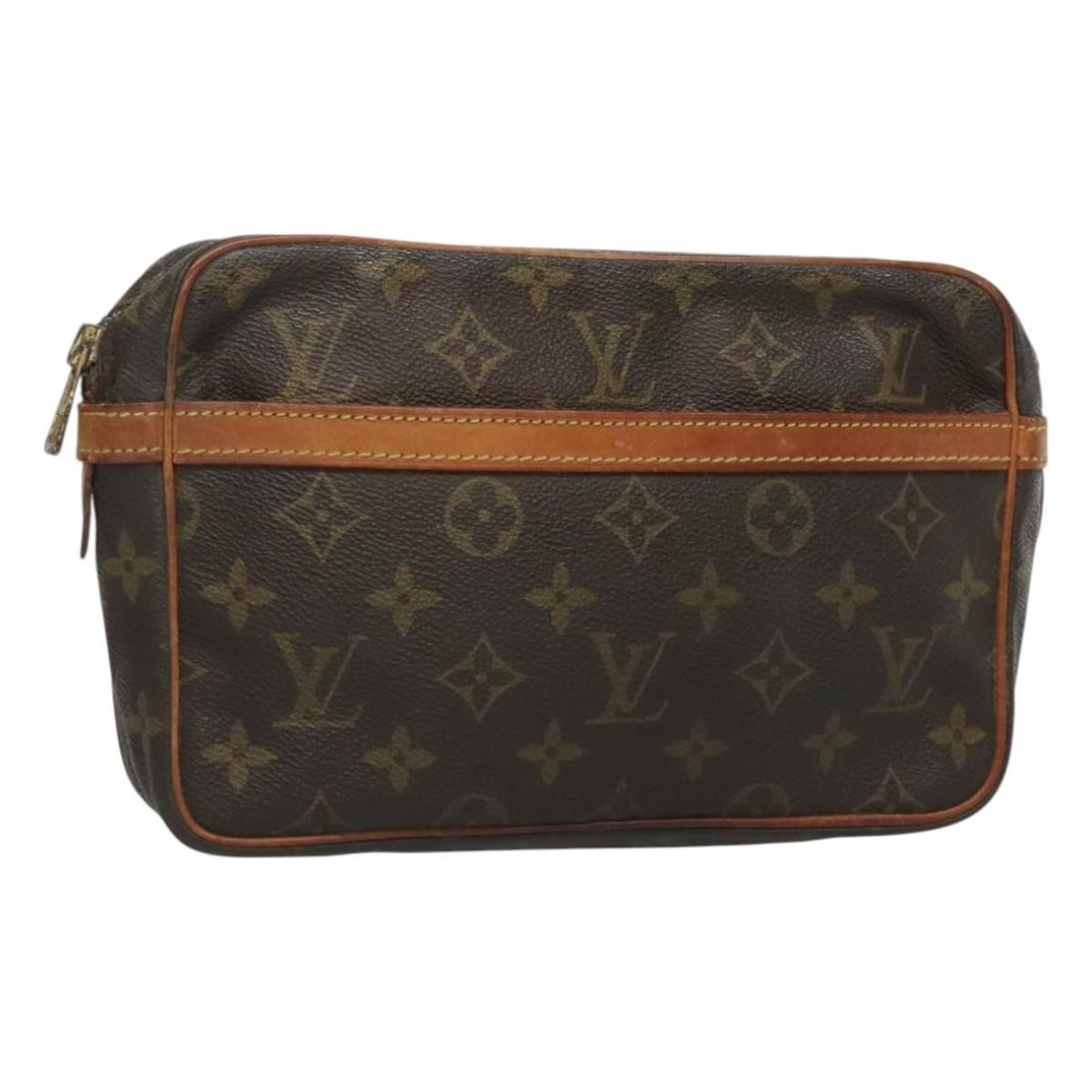 Louis Vuitton Monogram Compiegne 23 Clutch Bag M51847 Auth France (1 of 18)