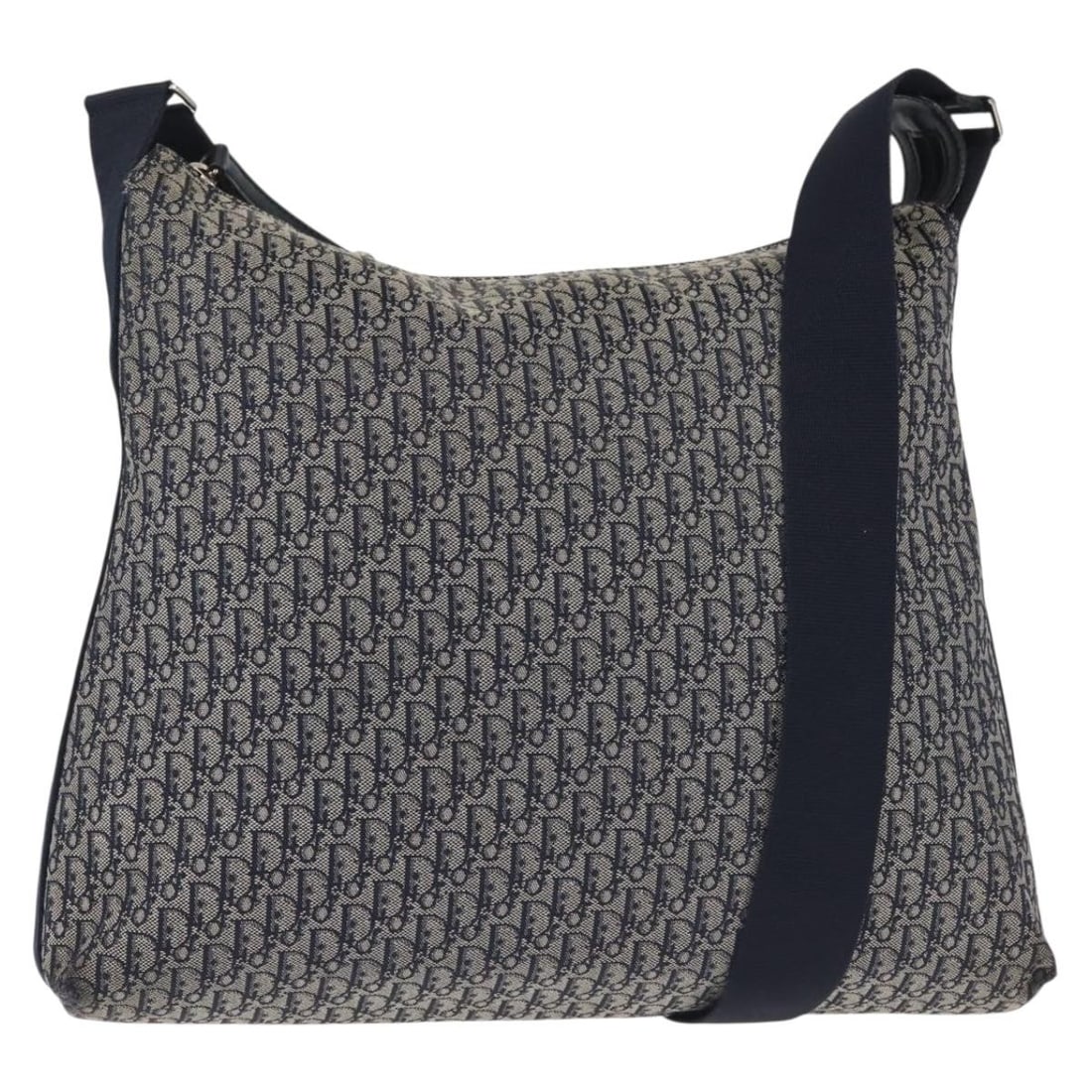 Christian Dior Navy Trotter Canvas Shoulder Bag Made in Italy (1 of 18)