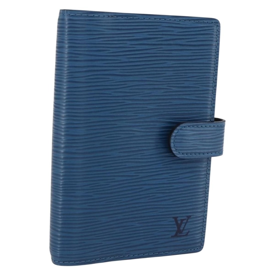 Blue Epi Leather Agenda PM Day Planner Cover by Louis Vuitton R20055 (1 of 18)