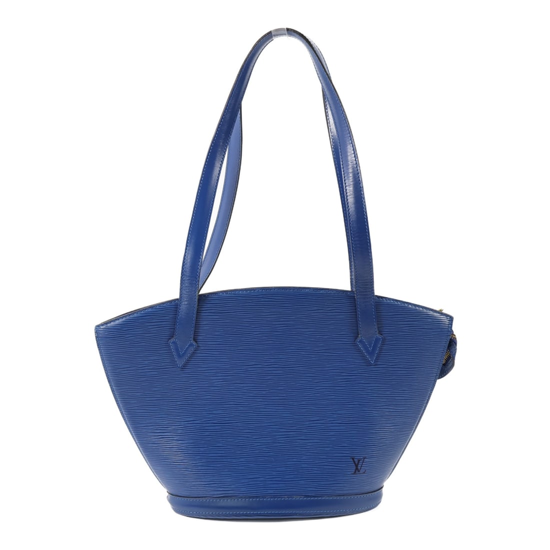 LOUIS VUITTON Saint Jacques PM Shoulder Bag Epi Leather Blue GHW (1 of 17)