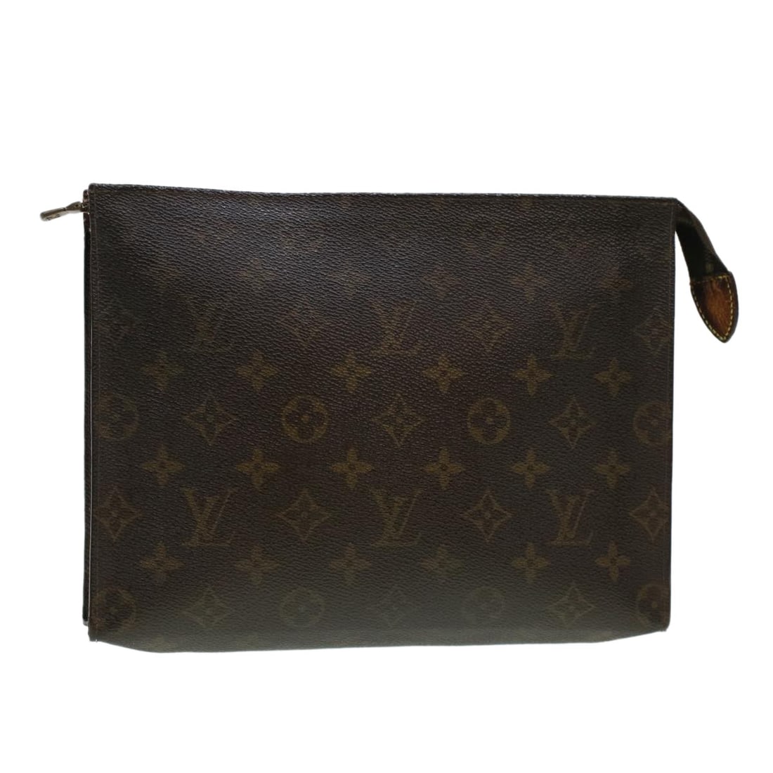 LOUIS VUITTON Monogram Poche Toilette 26 Pouch M47542 Authentic France: LOUIS VUITTON Monogram Poche Toilette 26 Pouch M47542 Authentic France This authentic Louis Vuitton Monogram Poche Toilette 26 Pouch is a stylish accessory crafted from durable Monogram Canvas. Made i