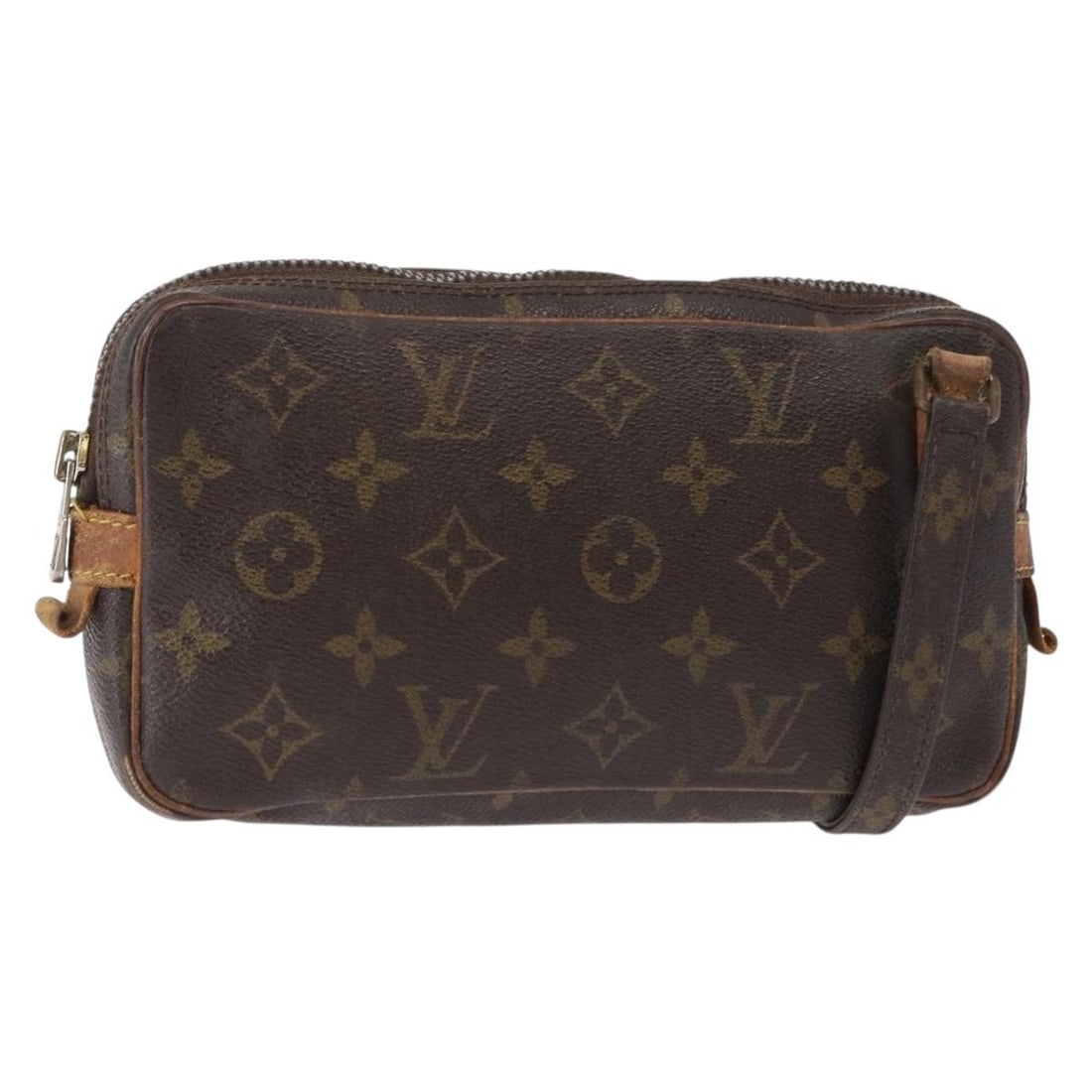 LOUIS VUITTON Monogram Marly Bandouliere Shoulder Bag M51828 Auth: LOUIS VUITTON Monogram Marly Bandouliere Shoulder Bag M51828 Auth This LOUIS VUITTON Monogram Marly Bandouliere Shoulder Bag is a stylish accessory that embodies the luxury and elegance of the brand.