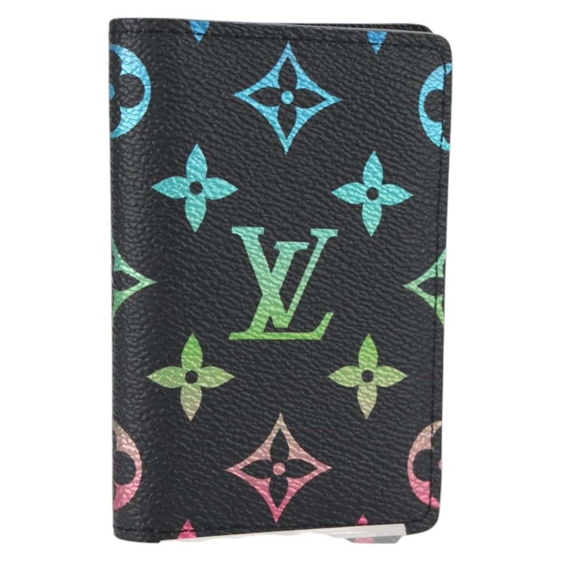 LOUIS VUITTON M14134 Iridescent Gradient Card Case Monogram Canvas: LOUIS VUITTON M14134 Iridescent Gradient Card Case Monogram Canvas This LOUIS VUITTON Iridescent Gradient Organizer De Poch Case is a stylish and practical card case made from high-quality Monogram Ca