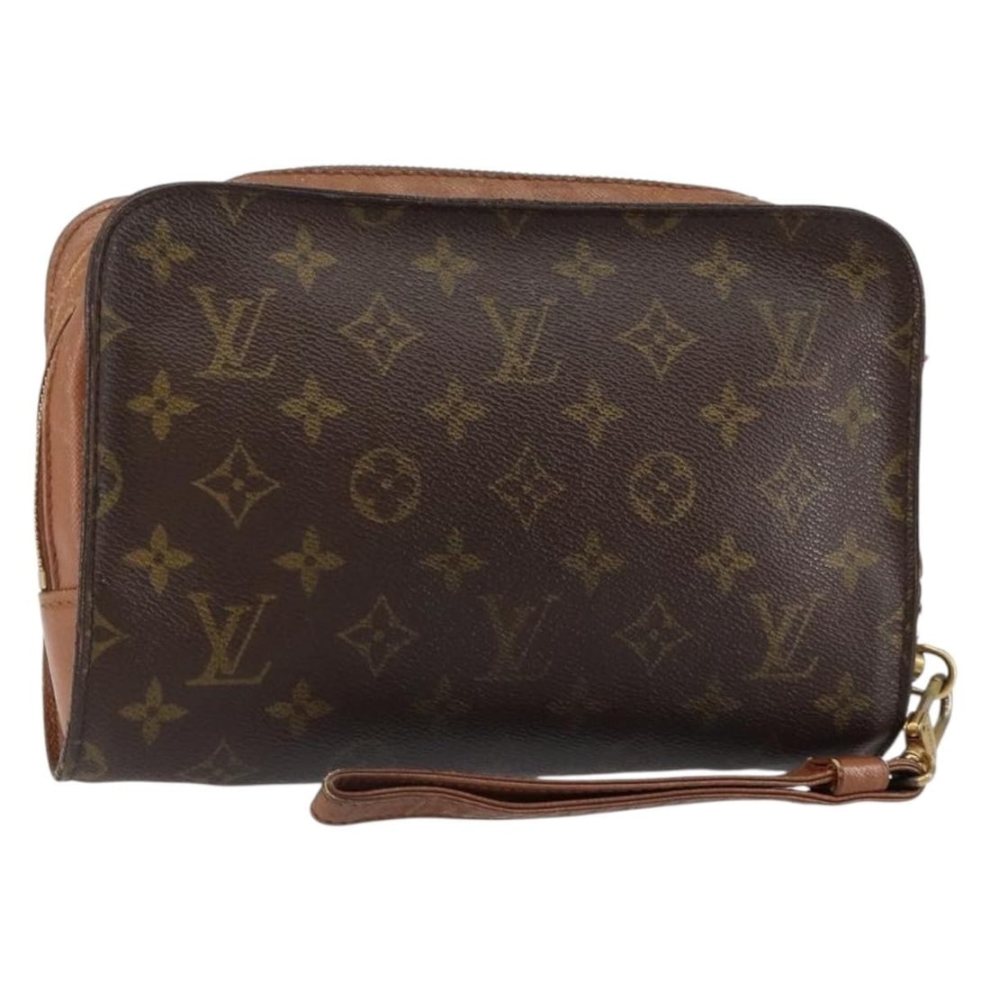 LOUIS VUITTON Monogram Orsay Clutch Bag M51790 Made in France: LOUIS VUITTON Monogram Orsay Clutch Bag M51790 Made in France This authentic LOUIS VUITTON Monogram Orsay Clutch Bag (Model M51790) showcases the iconic monogram canvas, a hallmark of luxury and style