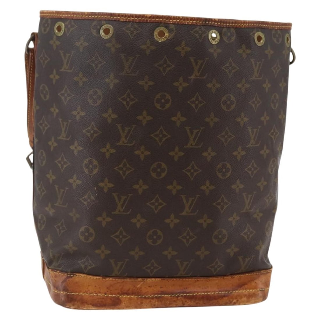 LOUIS VUITTON Monogram Noe Shoulder Bag M42224 Authentic France: LOUIS VUITTON Monogram Noe Shoulder Bag M42224 Authentic France This authentic Louis Vuitton Monogram Noe Shoulder Bag (Model M42224) is a stylish accessory crafted in France from durable Monogram Can