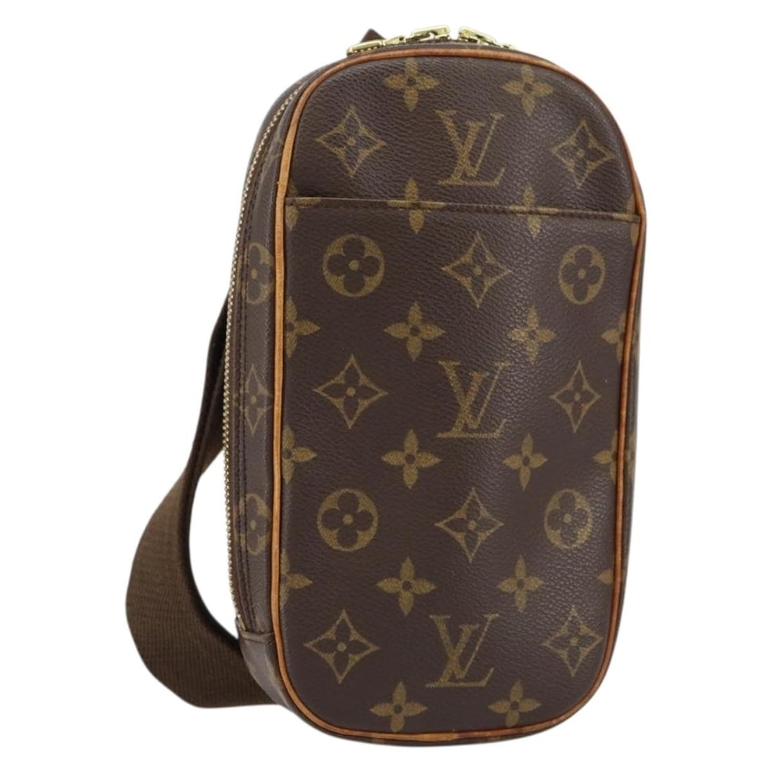 LOUIS VUITTON Monogram Pochette Gange Shoulder Bag M51870 Auth Spain: LOUIS VUITTON Monogram Pochette Gange Shoulder Bag M51870 Auth Spain This authentic LOUIS VUITTON Monogram Pochette Gange Shoulder Bag (M51870) is a stylish accessory crafted from signature Monogram C