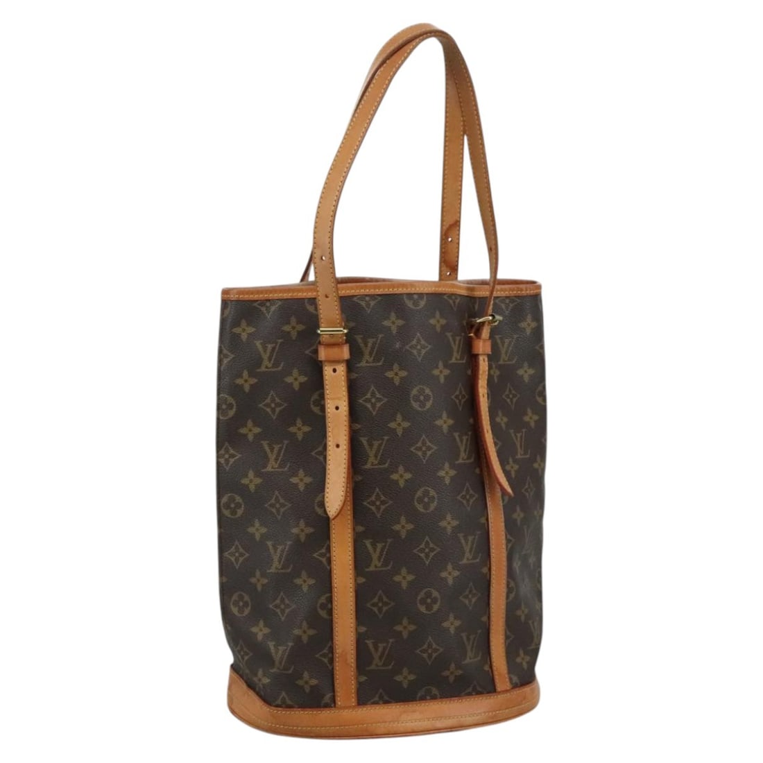 LOUIS VUITTON Monogram Bucket GM Shoulder Bag M42236 Authentic (1 of 18)