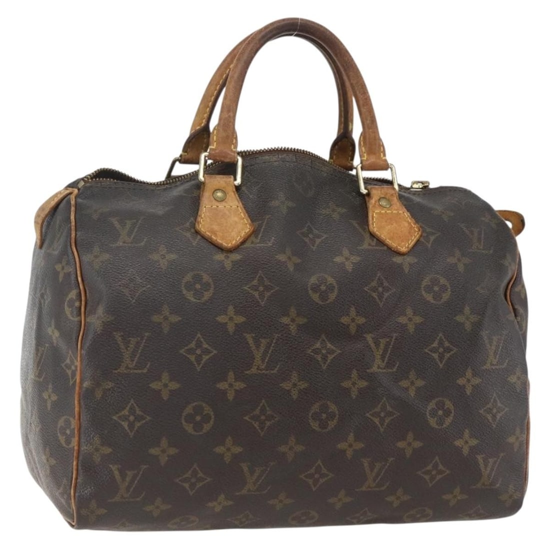 Louis Vuitton Speedy 30 Monogram Canvas Handbag M41526 France: Louis Vuitton Speedy 30 Monogram Canvas Handbag M41526 France This Louis Vuitton Speedy 30 hand bag features the iconic Monogram Canvas exterior with classic Monogram color. The bag is made in France