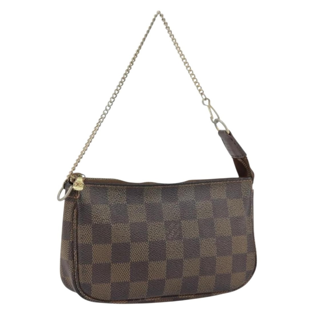 Louis Vuitton Damier Ebene Canvas Marais Small Pouch from France: Louis Vuitton Damier Ebene Canvas Marais Small Pouch from France This Louis Vuitton Damier Ebene Marais Pouch is crafted from Damier Ebene canvas and features a compact, rectangular silhouette. Made i