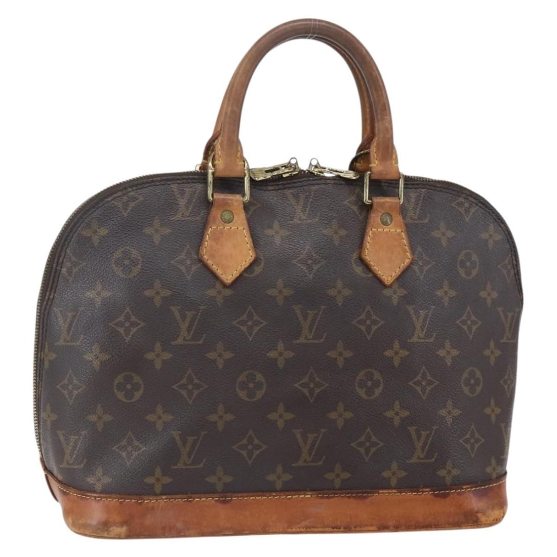 LOUIS VUITTON Monogram Alma Hand Bag M51130 Auth France: LOUIS VUITTON Monogram Alma Hand Bag M51130 Auth France This LOUIS VUITTON Monogram Alma Hand Bag (Model M51130) is an iconic piece that showcases the brand's signature Monogram Canvas. Crafted in Fra