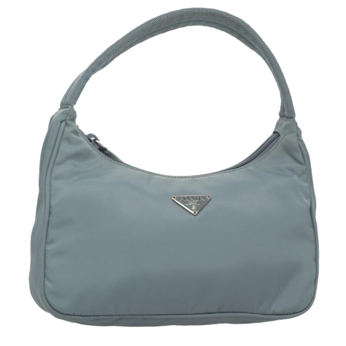 Prada Light Blue Nylon Accessory Pouch Bag Made in Italy (1 of 18)
