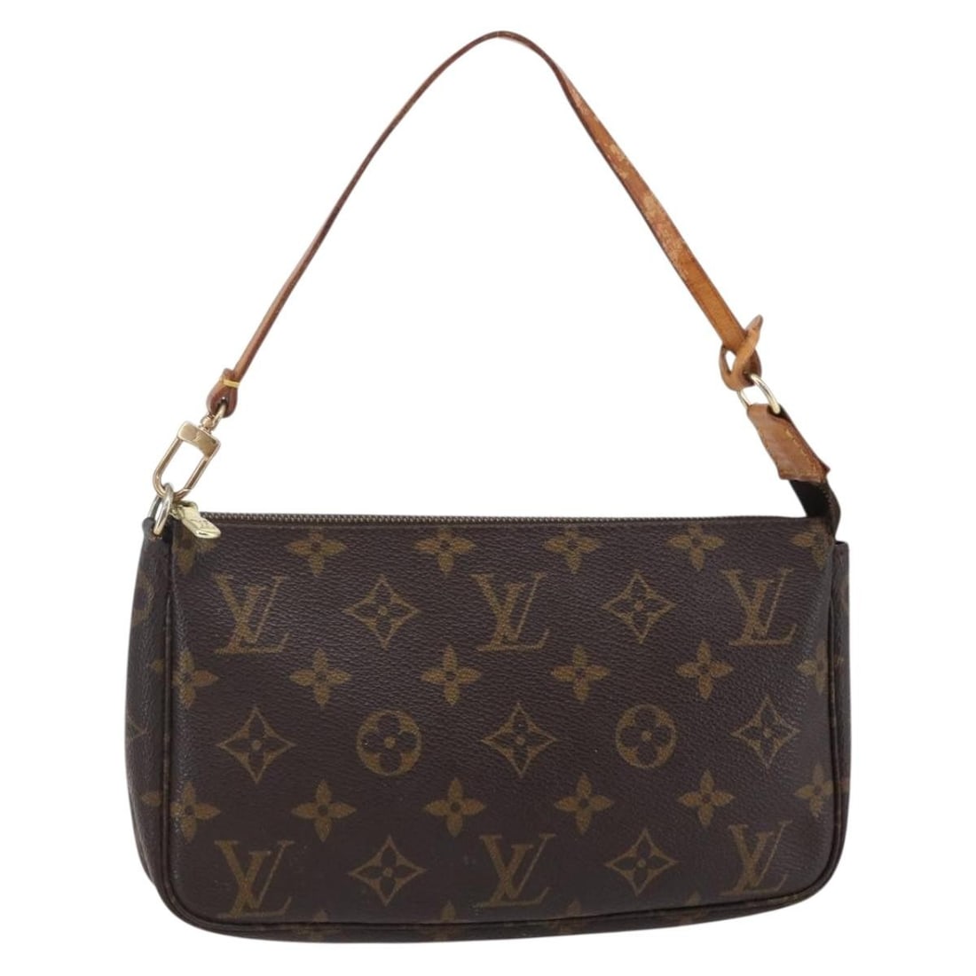 LOUIS VUITTON Monogram Pochette Accessoires Pouch M51980 Made in France: LOUIS VUITTON Monogram Pochette Accessoires Pouch M51980 Made in France This authentic Louis Vuitton Monogram Pochette Accessoires Pouch is a stylish and functional accessory from the renowned French