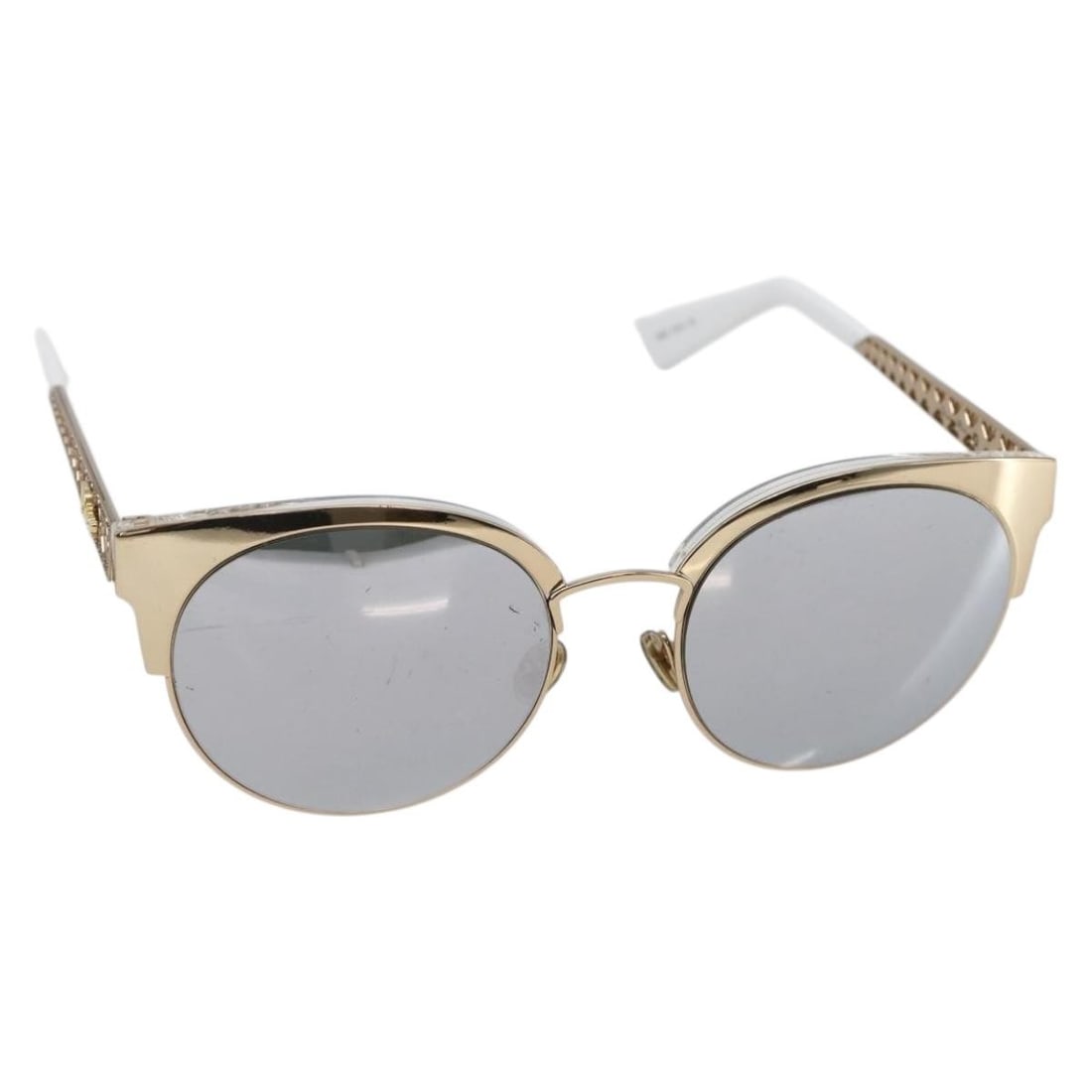 Christian Dior J5GDC Gold Plastic Sunglasses Made in Italy (1 of 11)