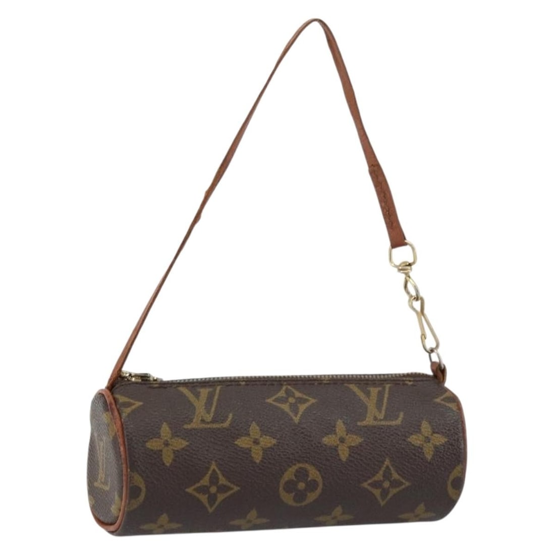 Louis Vuitton Monogram Papillon Pouch Authentic LV: Louis Vuitton Monogram Papillon Pouch Authentic LV This LOUIS VUITTON Monogram Papillon Pouch is a stylish accessory crafted from durable Monogram Canvas. Featuring a classic Monogram pattern, this po