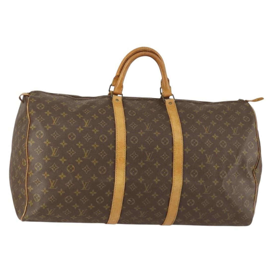 Louis Vuitton Keepall 60 Monogram Canvas Boston Travel Bag M41422 France (1 of 18)