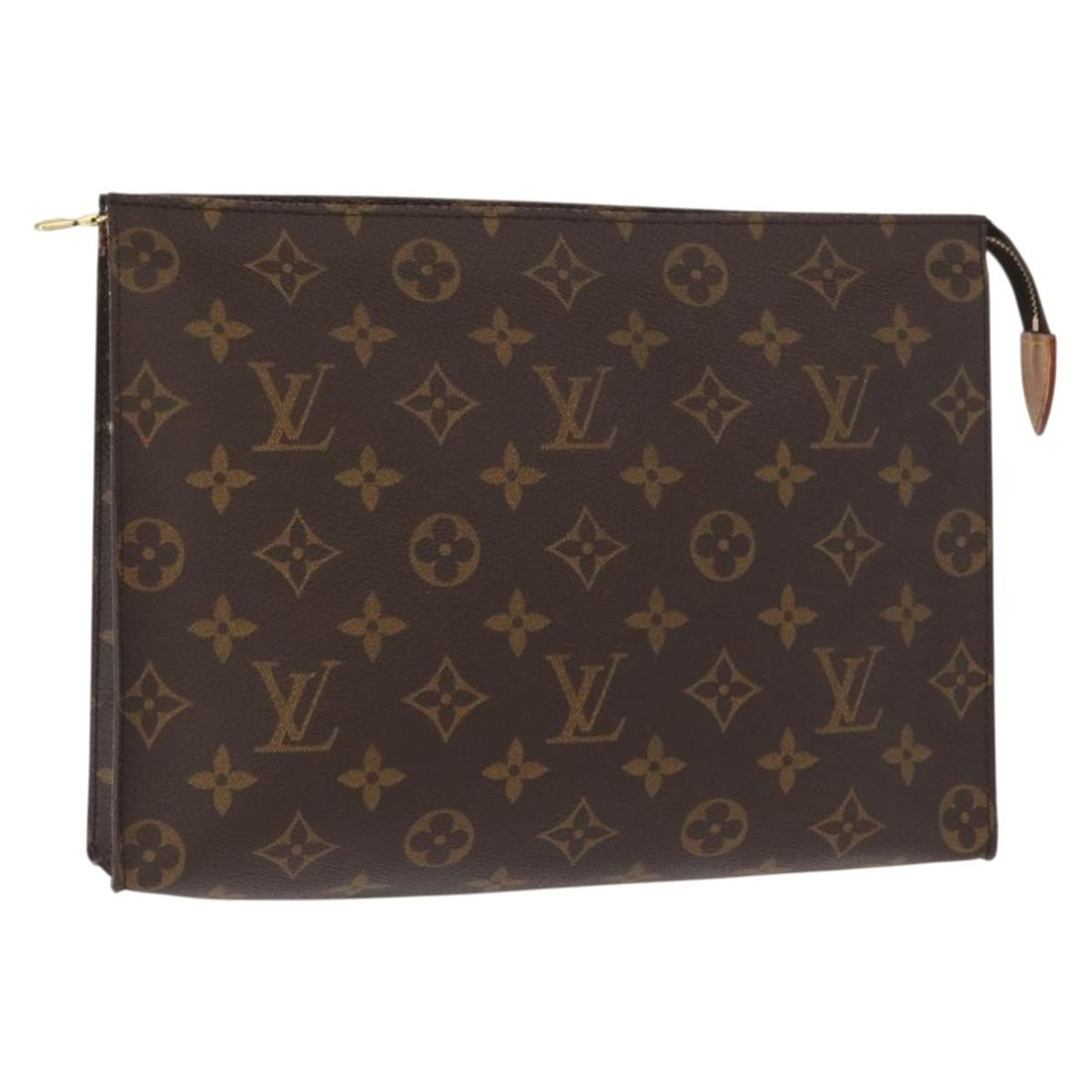 Louis Vuitton Monogram Canvas Poche Toilette 26 Clutch Bag M47542 (1 of 17)