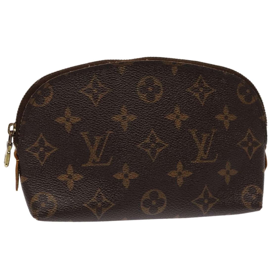 LOUIS VUITTON Monogram Cosmetic Pouch M47515 Made in Spain: LOUIS VUITTON Monogram Cosmetic Pouch M47515 Made in Spain Discover the LOUIS VUITTON Monogram Pochette Cosmetic PM, an elegant and functional cosmetic pouch crafted from iconic Monogram Canvas. Desig