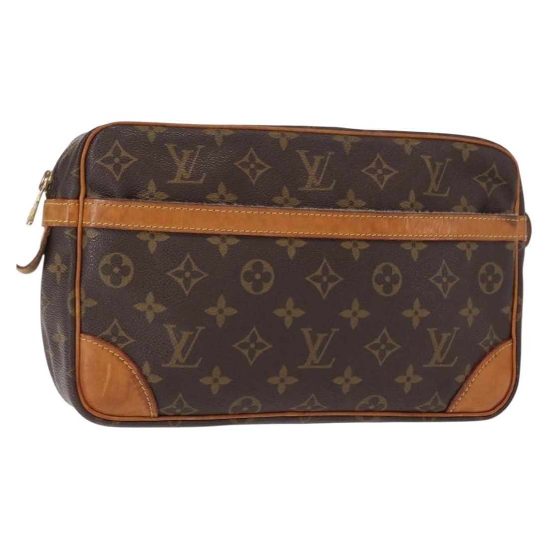 LOUIS VUITTON Monogram Compiegne 28 Clutch Bag M51845 Auth: LOUIS VUITTON Monogram Compiegne 28 Clutch Bag M51845 Auth Explore the elegance of the LOUIS VUITTON Monogram Compiegne 28 Clutch Bag, a sophisticated accessory crafted from luxurious monogram canvas.