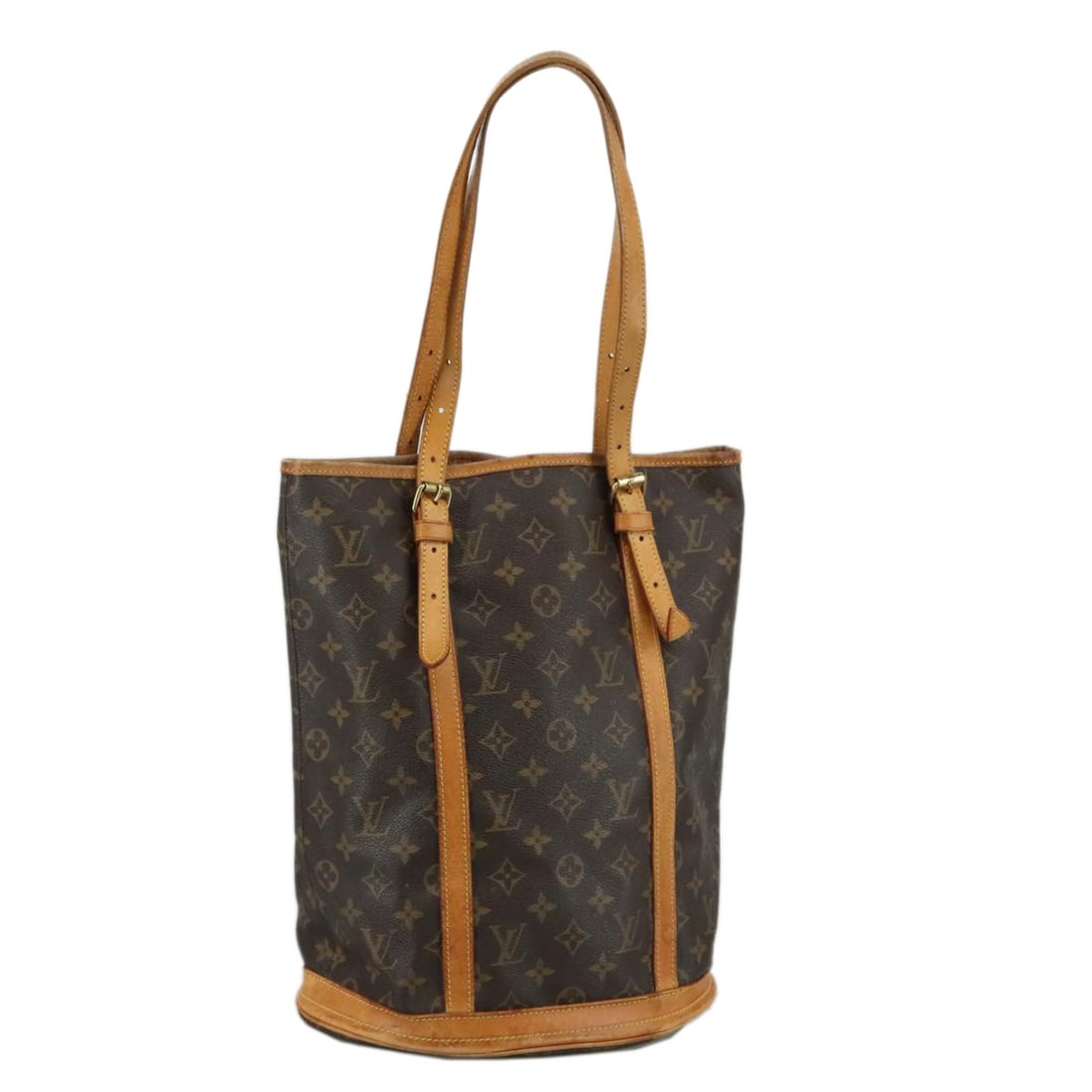 LOUIS VUITTON Monogram Bucket GM Shoulder Bag M42236 Made in France (1 of 18)