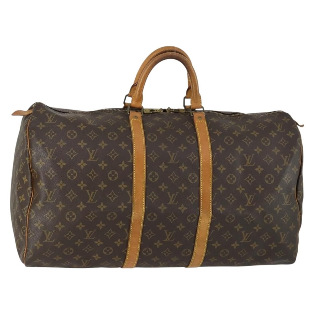 Louis Vuitton Keepall 55 Monogram Canvas Boston Travel Bag M41424 (1 of 18)