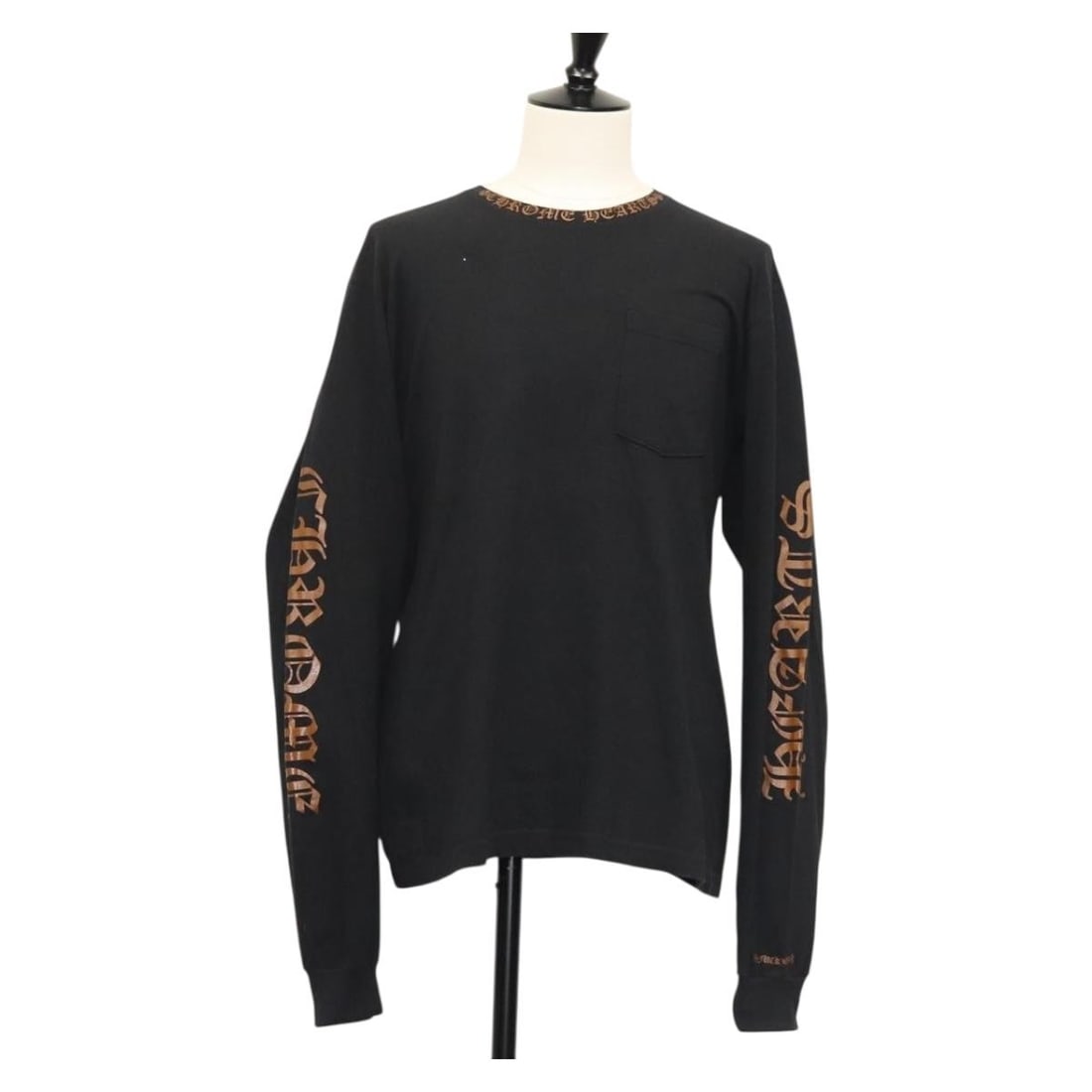 Chrome Hearts Black Long Sleeve Cotton T-Shirt Authentic (1 of 15)