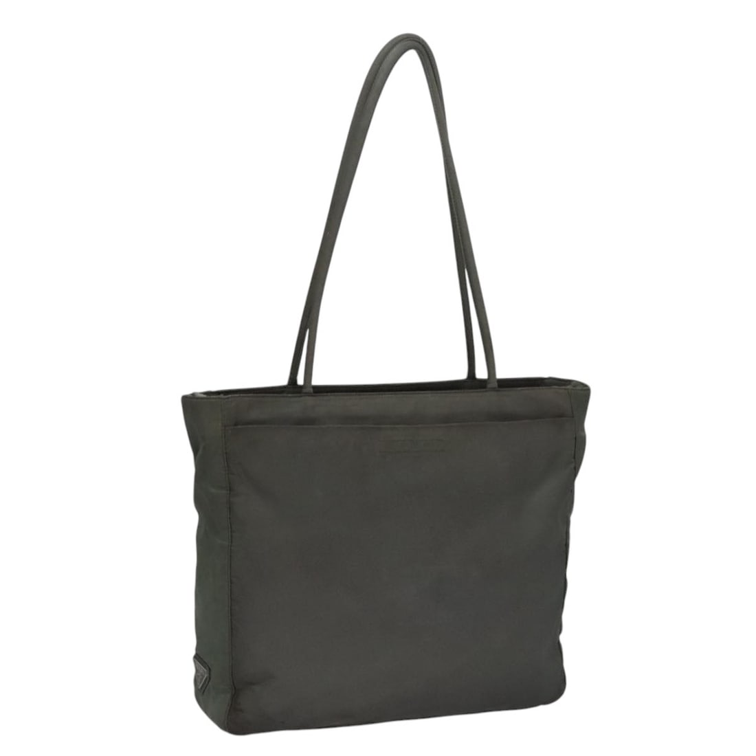 PRADA Gray Nylon Tote Bag Made in Italy: PRADA Gray Nylon Tote Bag Made in Italy This authentic PRADA Tote Bag is crafted from durable nylon and features a sleek gray exterior, making it a stylish and practical accessory. With an approximate