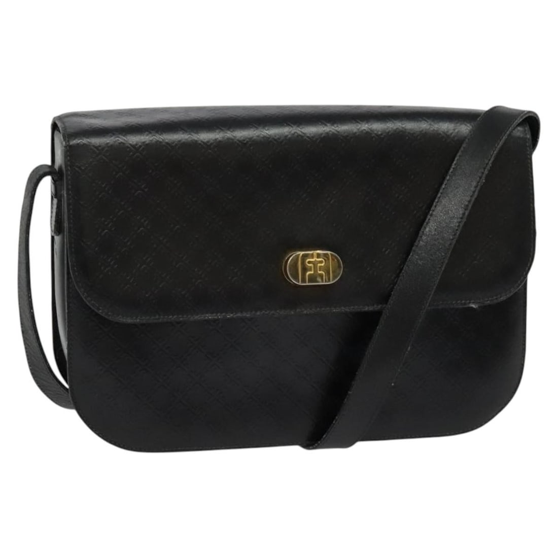 Salvatore Ferragamo Black Gold Leather Shoulder Bag Italy Auth SW1109: Salvatore Ferragamo Black Gold Leather Shoulder Bag Italy Auth SW1109 Elevate your accessory collection with this stylish Salvatore Ferragamo shoulder bag, expertly crafted in Italy. Made from high-qu