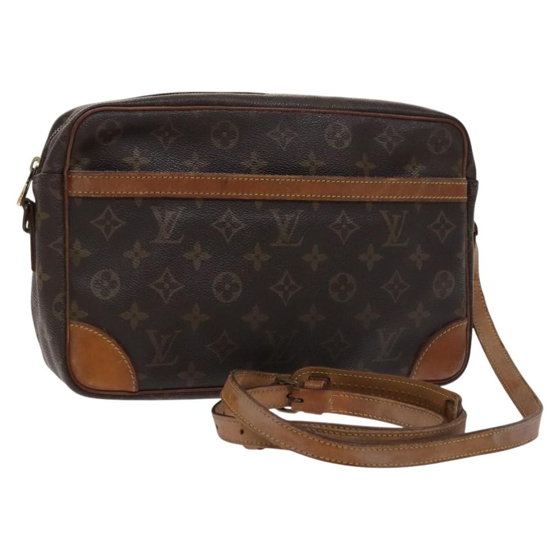 LOUIS VUITTON Monogram Trocadero 30 Shoulder Bag M51272 France Auth: LOUIS VUITTON Monogram Trocadero 30 Shoulder Bag M51272 France Auth This authentic LOUIS VUITTON Monogram Trocadero 30 Shoulder Bag (Model M51272) is crafted from durable Monogram Canvas, showcasing t