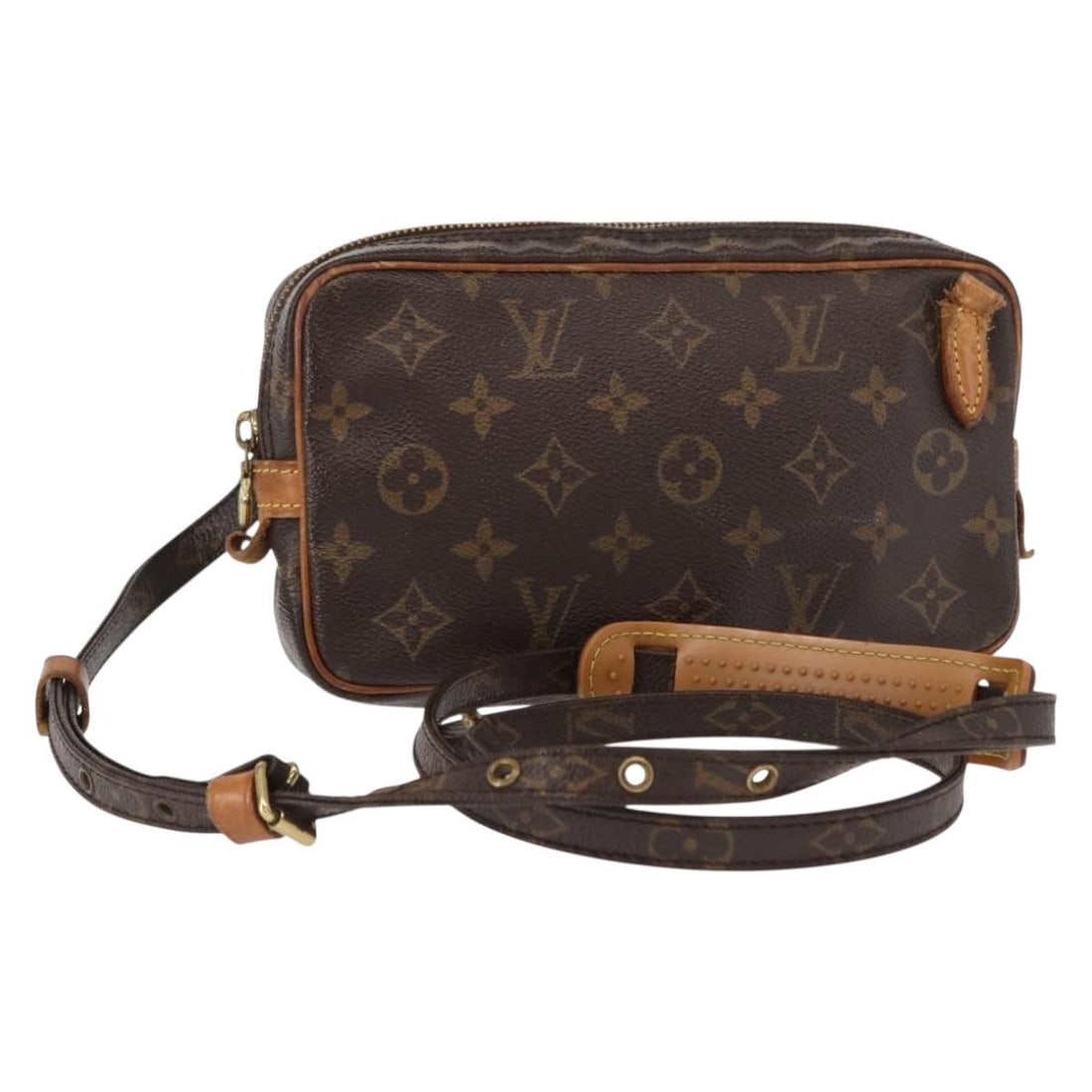 LOUIS VUITTON Monogram Marly Bandouliere Shoulder Bag M51828 Authenticated (1 of 18)