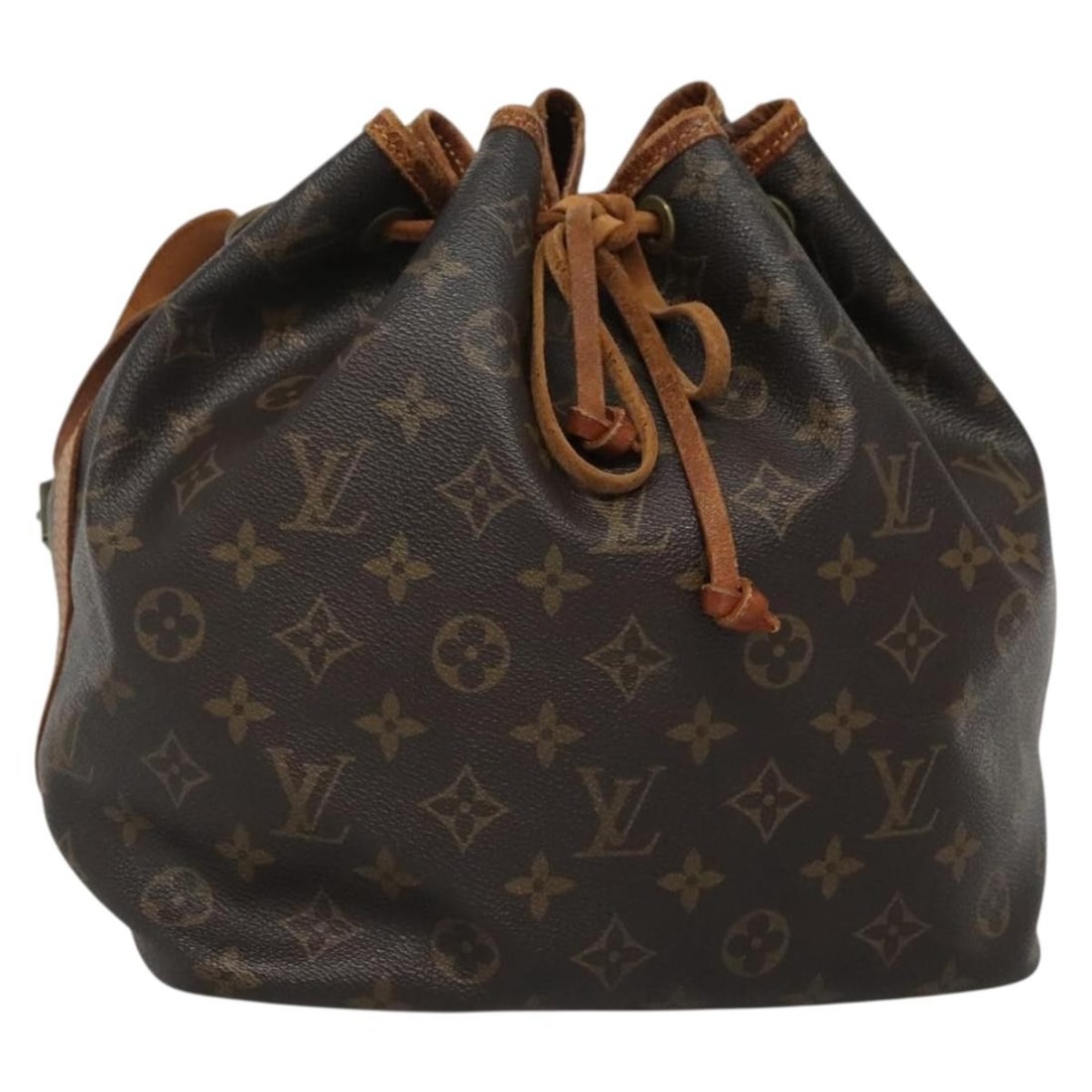 LOUIS VUITTON Monogram Petit Noe Shoulder Bag M42226 Auth France (1 of 18)