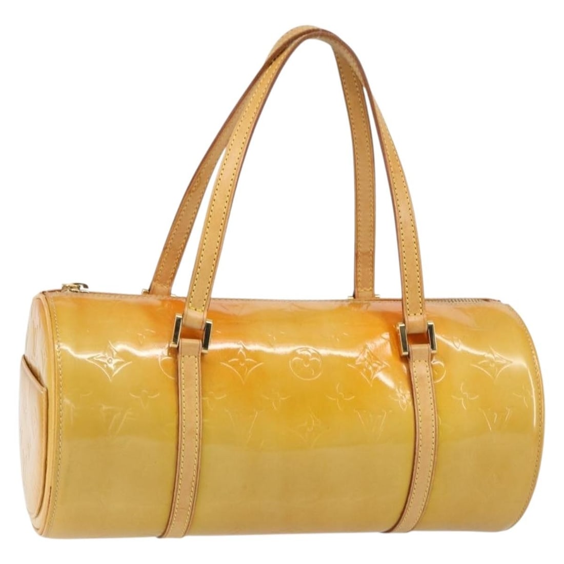 Louis Vuitton Bedford Patent Leather Handbag in Beige Monogram Vernis M91006 (1 of 18)