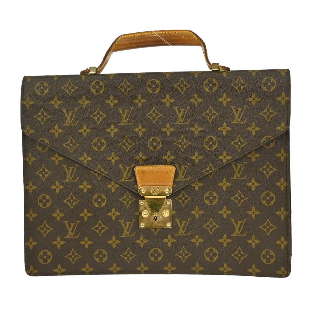 Louis Vuitton Monogram Canvas Serviette Conseiller Large Briefcase M53331 (1 of 12)