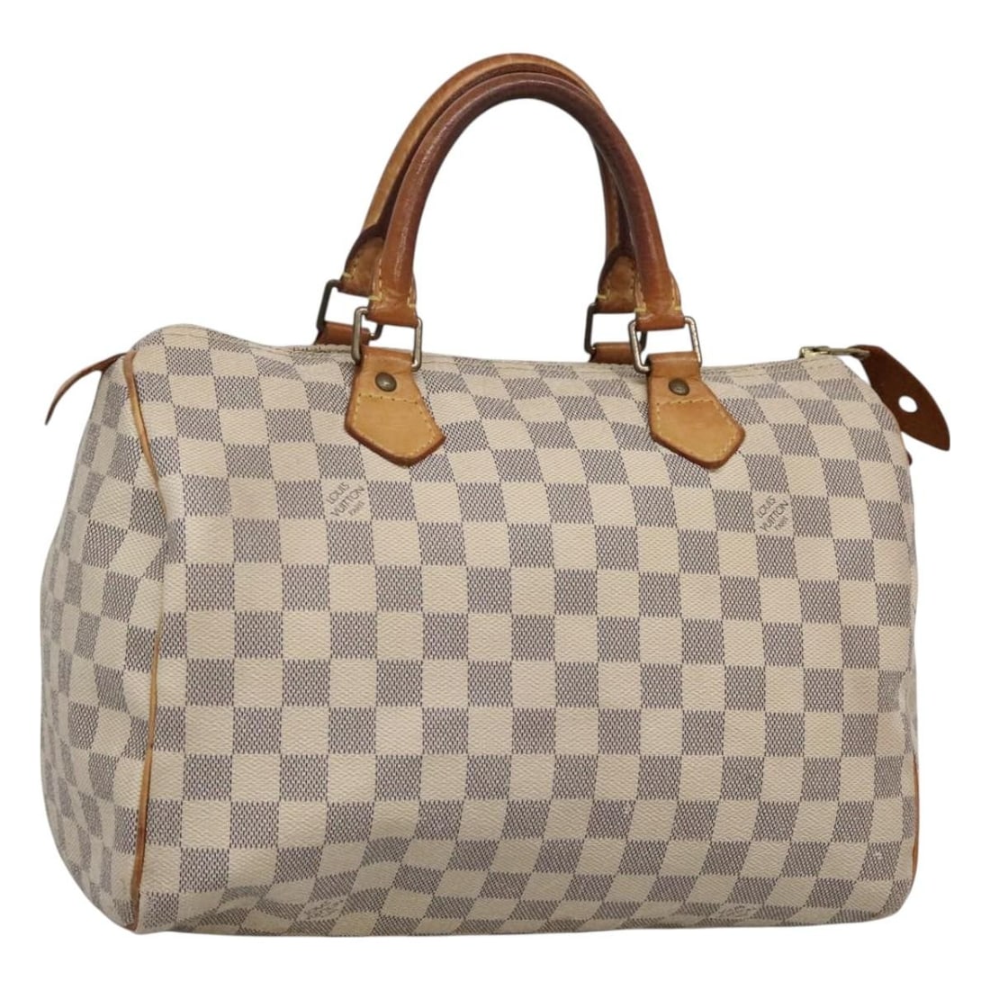 LOUIS VUITTON Damier Azur Speedy 30 Hand Bag N41533 Made in France: LOUIS VUITTON Damier Azur Speedy 30 Hand Bag N41533 Made in France This authentic Louis Vuitton Damier Azur Speedy 30 Hand Bag (Product No. N41533) is a stylish and versatile accessory, perfect for da