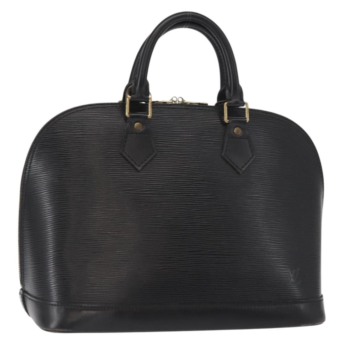 Louis Vuitton Alma Black Epi Leather M52142 Handbag from France (1 of 18)