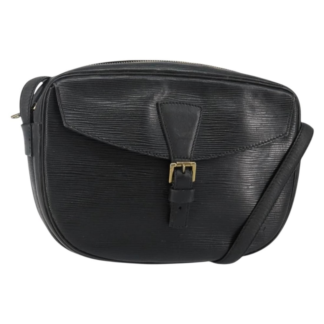 Louis Vuitton Epi Jeune Fille MM Shoulder Bag Black M52152 Auth (1 of 18)