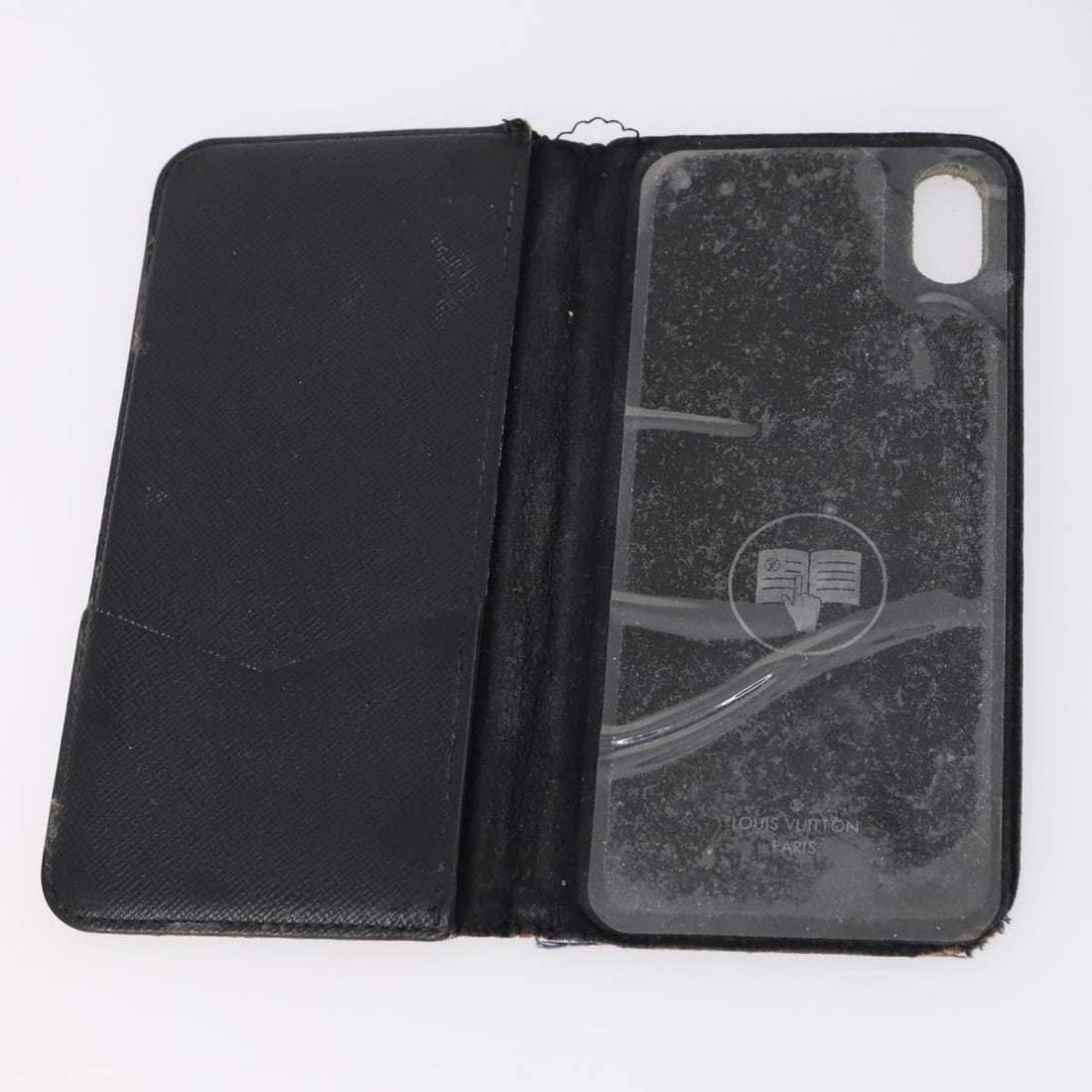 LOUIS VUITTON Monogram Eclipse iPhone Case Set LV Auth - 5