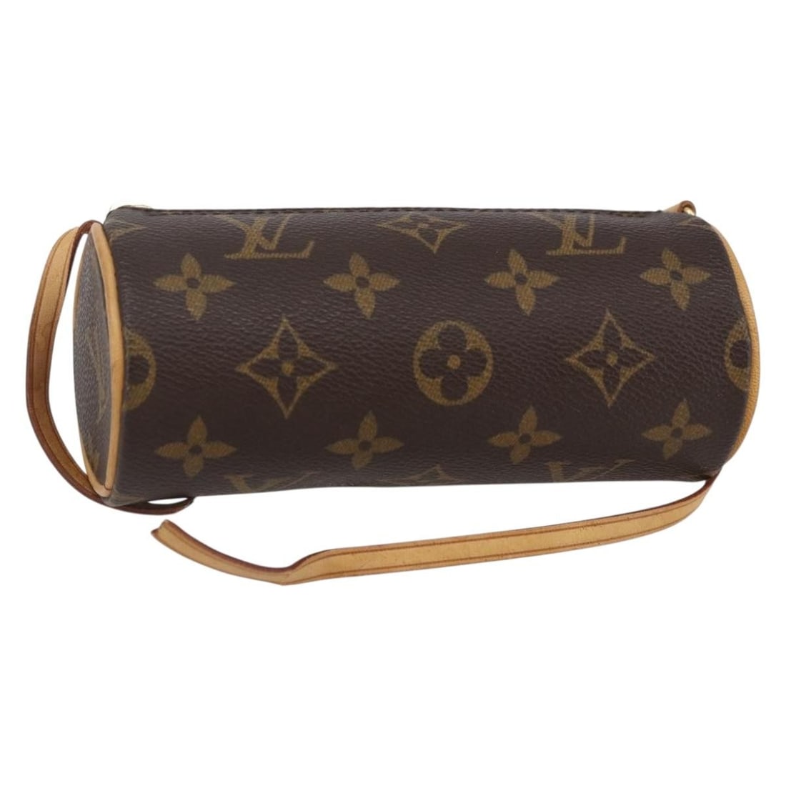 Louis Vuitton Monogram Papillon Pouch Auth France: Louis Vuitton Monogram Papillon Pouch Auth France This LOUIS VUITTON Monogram Papillon Pouch is a chic and versatile accessory, crafted in France from durable Monogram Canvas. With a stylish monogram