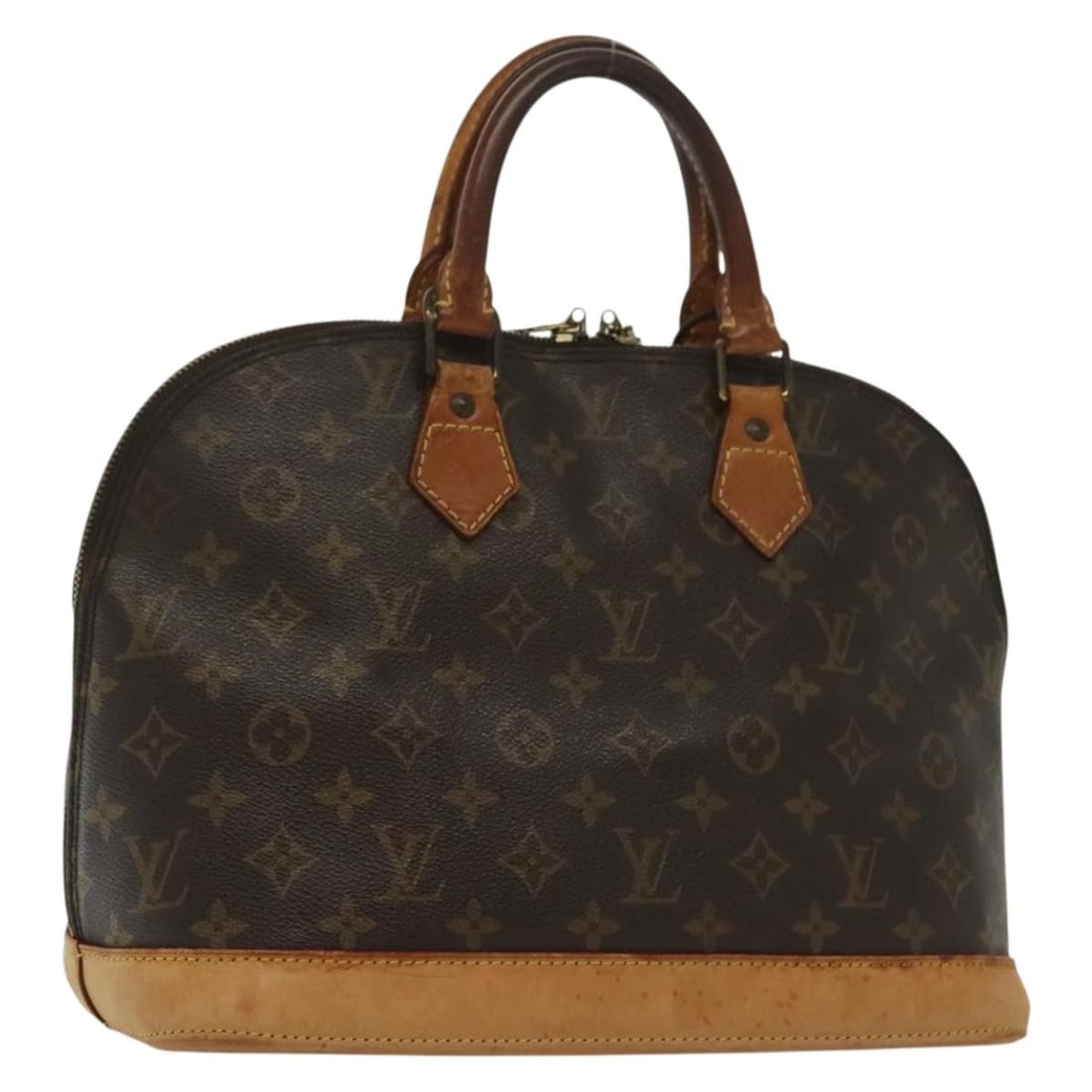 LOUIS VUITTON Monogram Alma Hand Bag M51130 Authentic France (1 of 18)