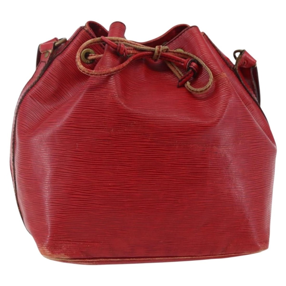 LOUIS VUITTON Epi Petit Noe Shoulder Bag Red M44107 Authentic (1 of 18)
