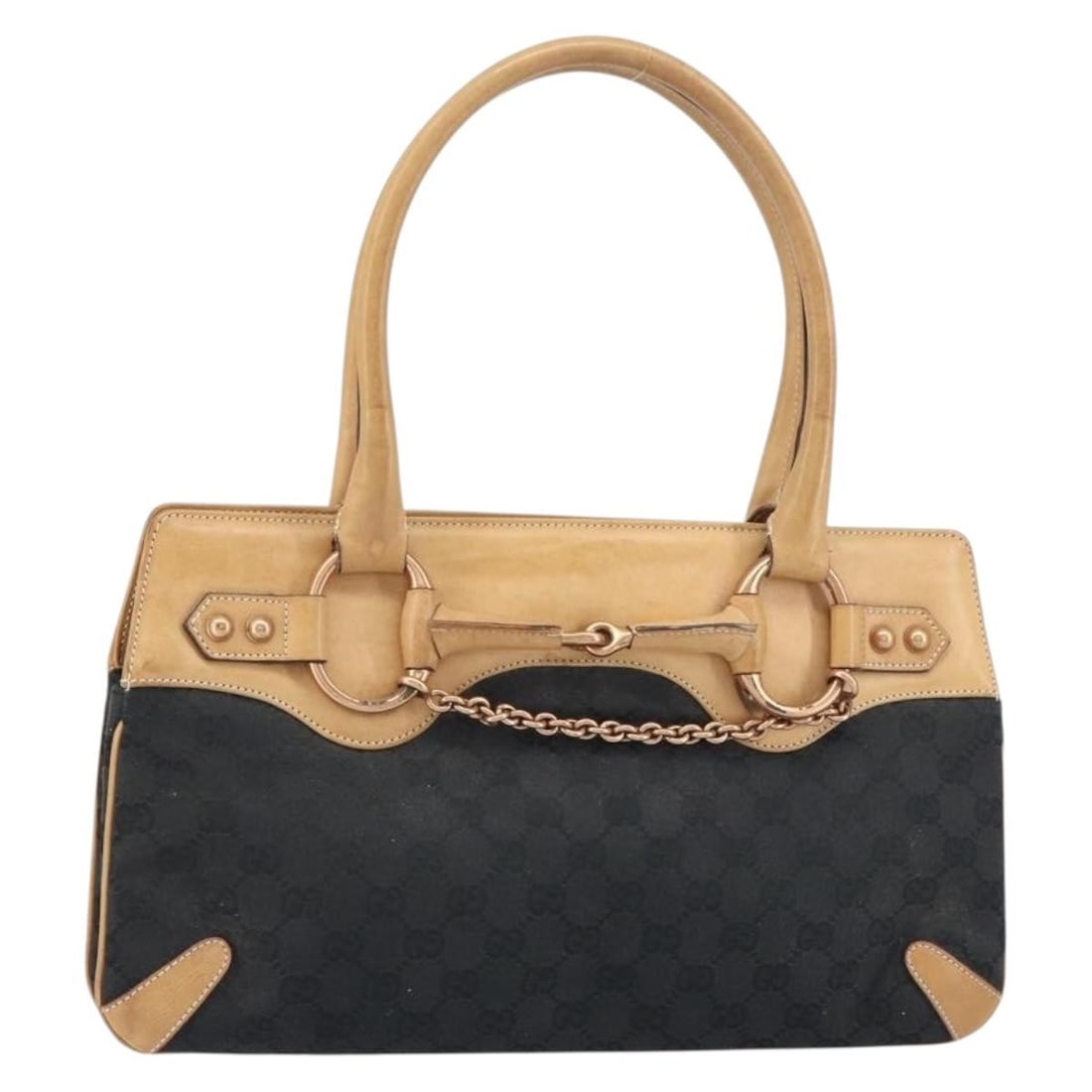 Gucci Black and Gold GG Canvas Tote Bag Model 114913 from Italy: Gucci Black and Gold GG Canvas Tote Bag Model 114913 from Italy This is an authentic Gucci GG Canvas tote bag in black and gold. Crafted in Italy, it features the signature GG canvas exterior with bla