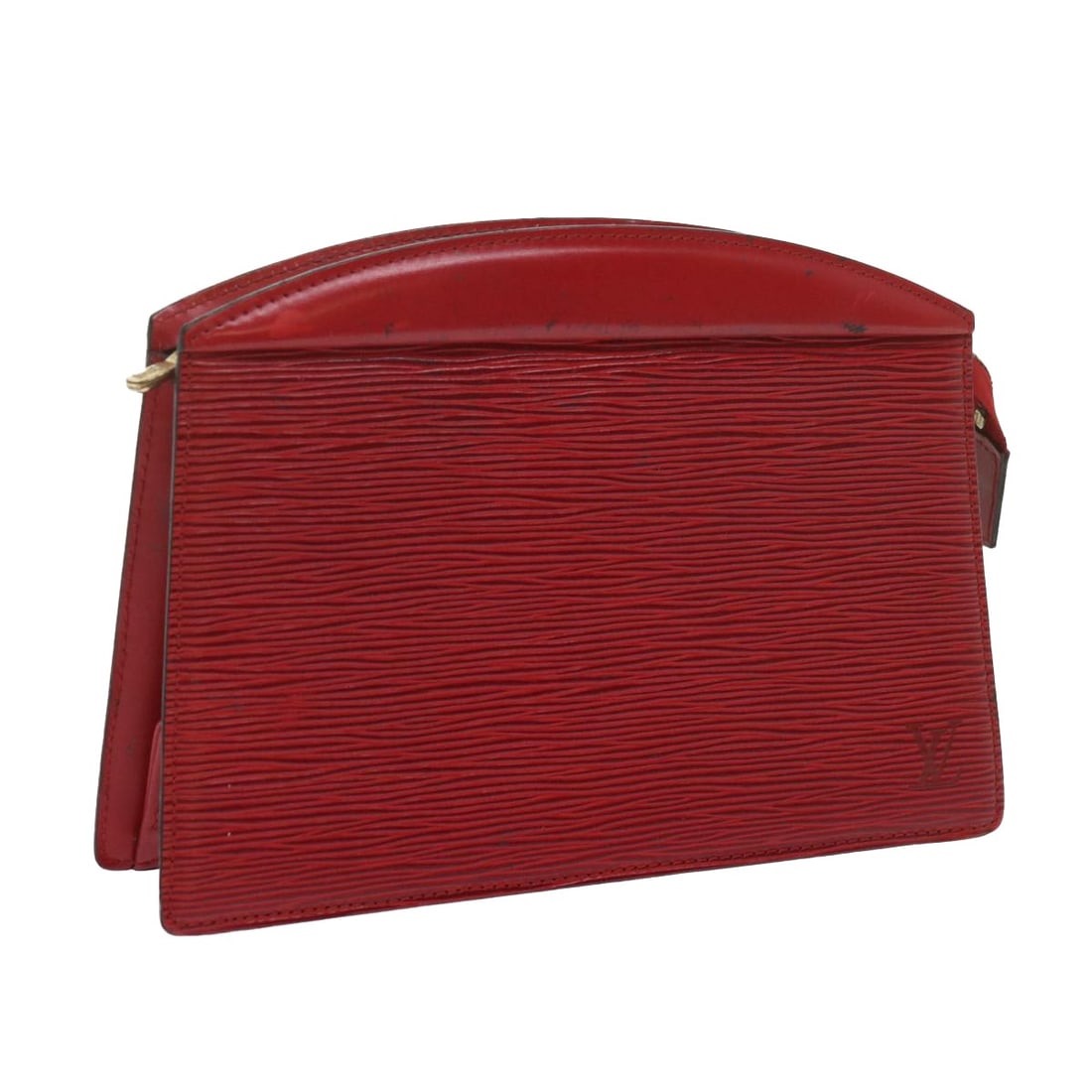 LOUIS VUITTON Epi Trousse Crete Clutch Bag Red M48407 Made in France (1 of 18)