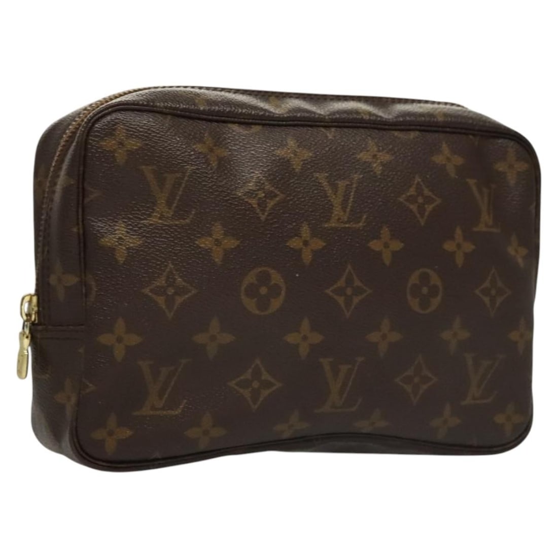 LOUIS VUITTON Monogram Trousse Toilette 23 Clutch Bag M47524 Authentic (1 of 18)