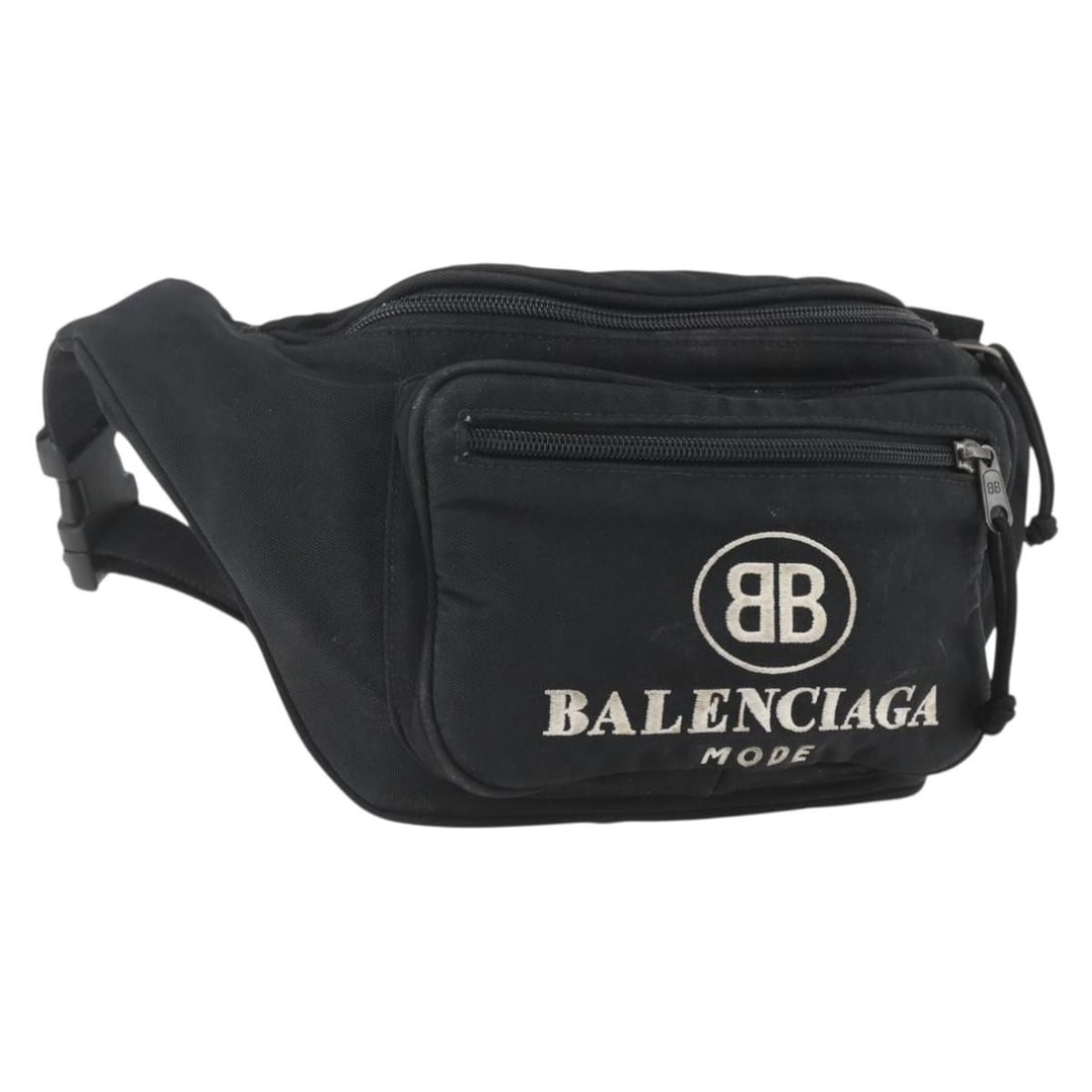 BALENCIAGA Black Canvas Body Bag 482389 Authentic Italy: BALENCIAGA Black Canvas Body Bag 482389 Authentic Italy This BALENCIAGA Body Bag is a stylish yet functional accessory, crafted in Italy from durable black canvas. Designed for versatility, this bag f