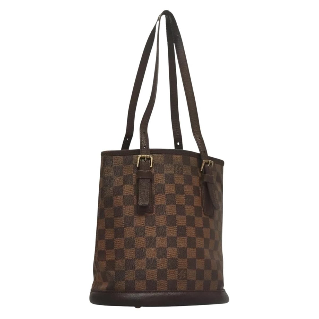 LOUIS VUITTON Damier Ebene Marais Shoulder Bag N42240 France Auth (1 of 18)