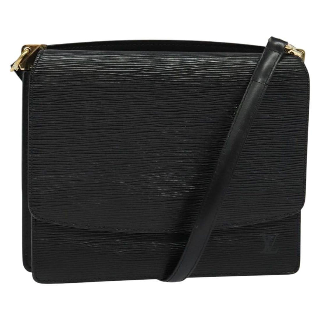 Louis Vuitton Epi Grenel Black Shoulder Bag M52362 Auth: Louis Vuitton Epi Grenel Black Shoulder Bag M52362 Auth The LOUIS VUITTON Epi Grenel Shoulder Bag is a stylish and sophisticated accessory crafted from durable Epi leather in a timeless black hue. Thi