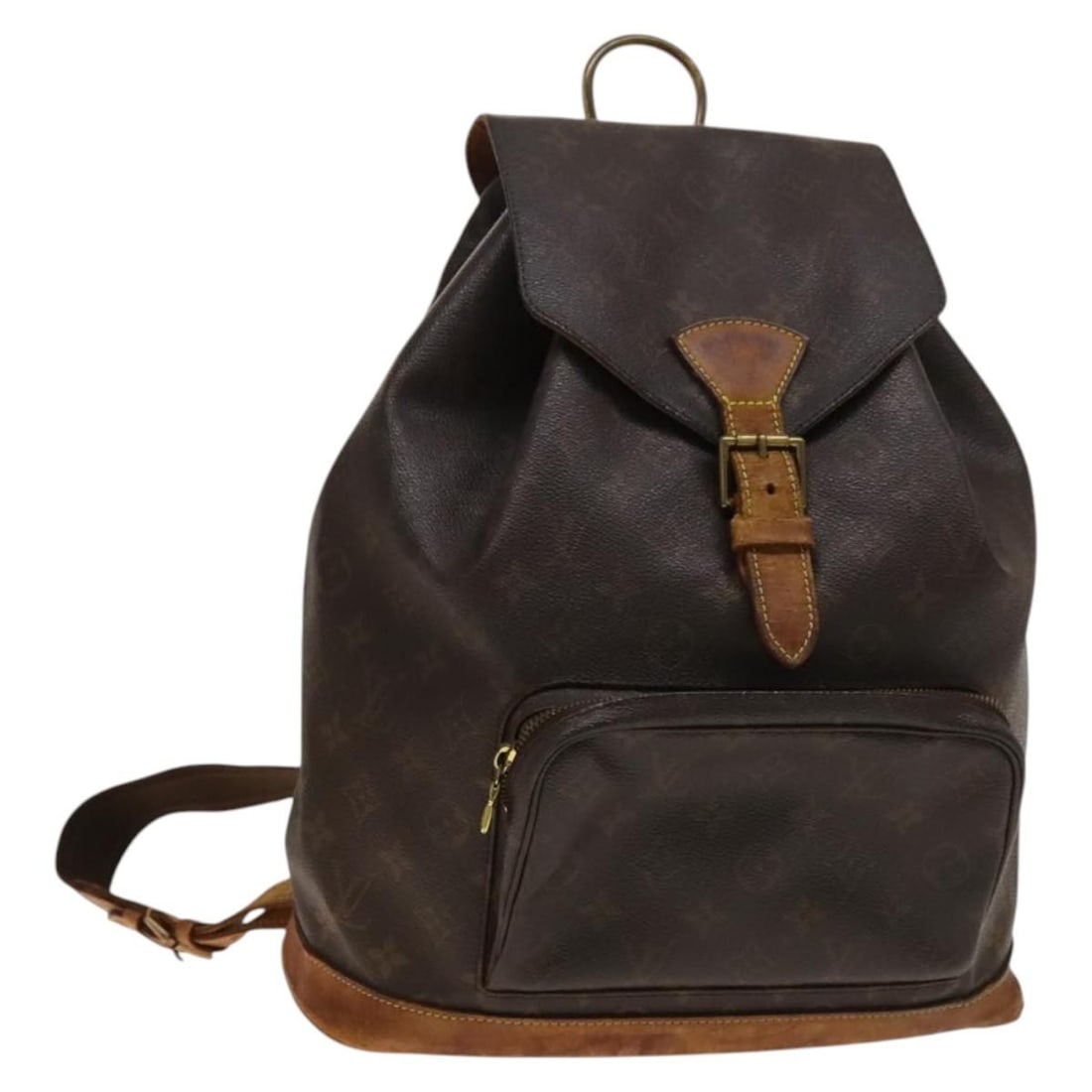 LOUIS VUITTON Monogram Montsouris GM Backpack M51135 Auth France: LOUIS VUITTON Monogram Montsouris GM Backpack M51135 Auth France Introducing the Louis Vuitton Monogram Montsouris GM Backpack, a stylish and functional accessory crafted from iconic Monogram Canvas.