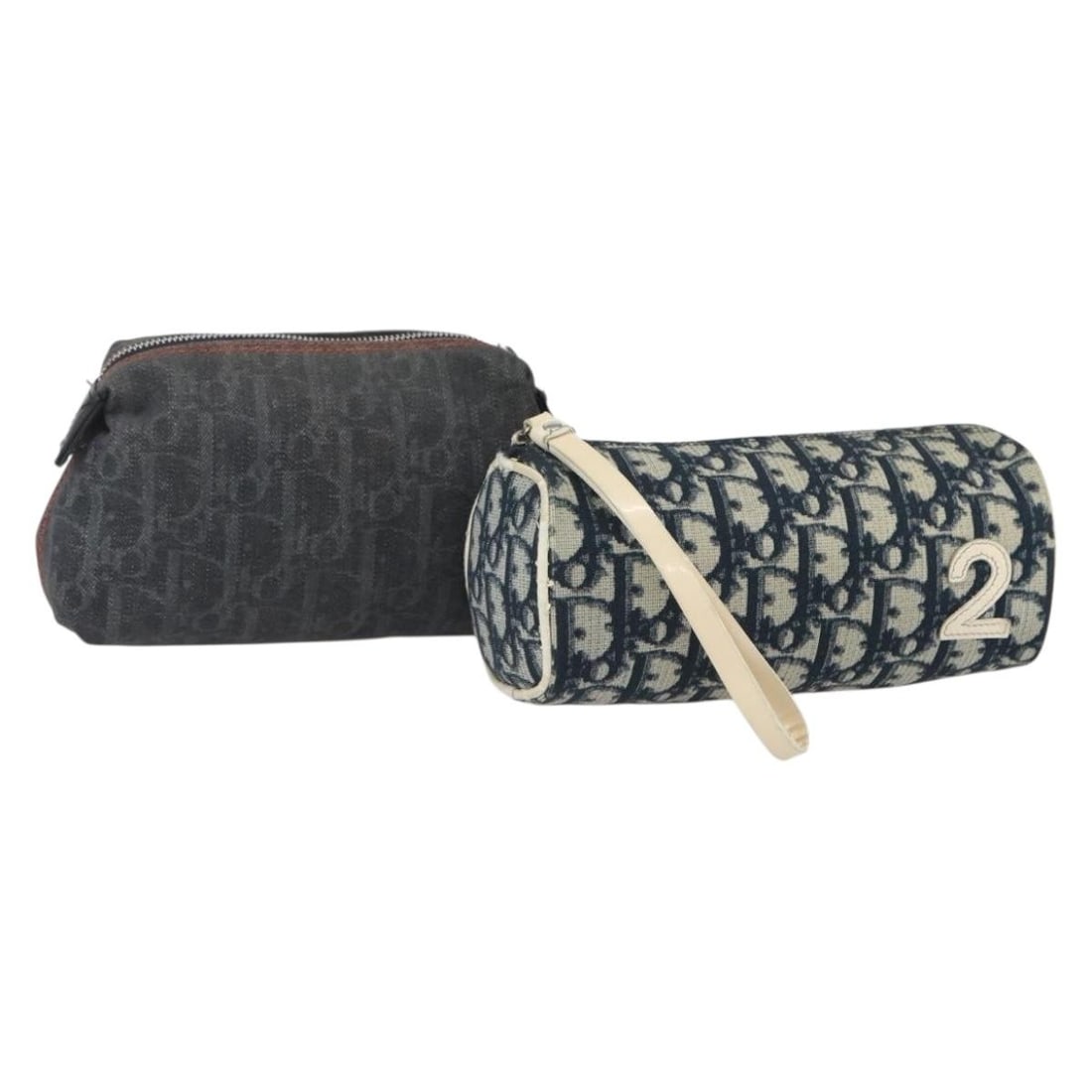 Christian Dior Trotter Canvas Wallet Set Black Navy Authentic: Christian Dior Trotter Canvas Wallet Set Black Navy Authentic This Christian Dior Trotter Canvas Wallet set features a stylish design in a sophisticated black and navy color scheme. Made from durable