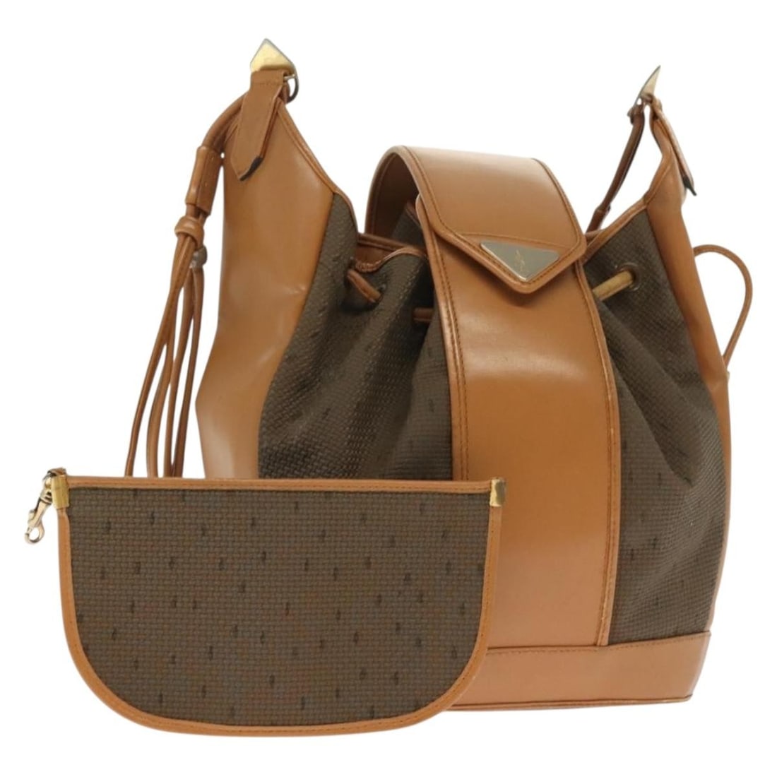 SAINT LAURENT Black Gold Leather Shoulder Bag Made in France: SAINT LAURENT Black Gold Leather Shoulder Bag Made in France This stylish Saint Laurent shoulder bag is crafted from high-quality leather, featuring a striking black and gold color combination. Design